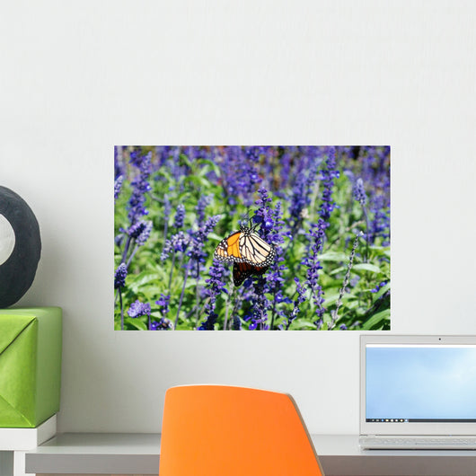 Lavendelfalter Wall Decal