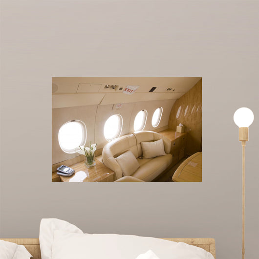 Airplane Interior Wall Decal Design 2