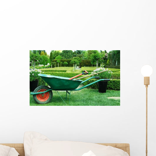 Green Garden Wall Decal