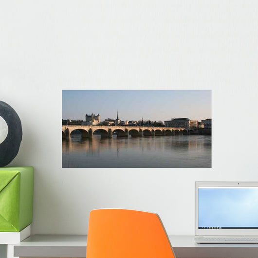 Pont Saumur Wall Decal