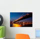 Manhattan Bridge Twilight Wall Decal