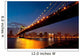 Manhattan Bridge Twilight Wall Decal