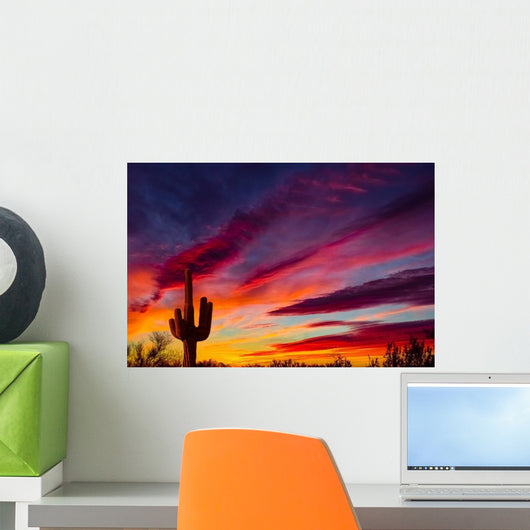 Arizona Desert Landscape Wall Decal