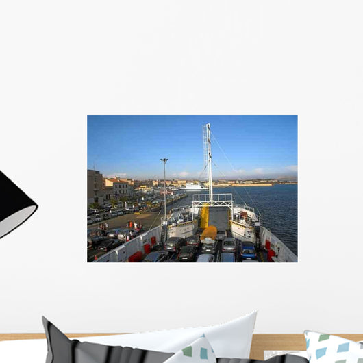 Car Ferry Wall Decal