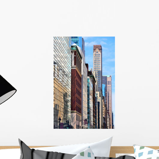 New York Madison Avenue Wall Decal