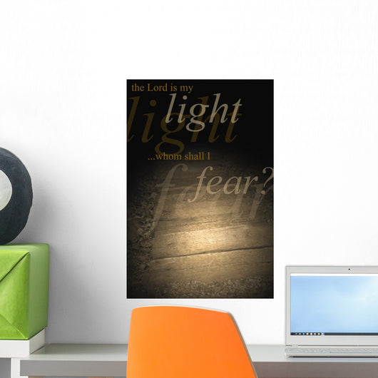 Lord Is My Light Wall Decal