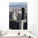 NYC Manhattan Chrysler Portrait Wall Decal