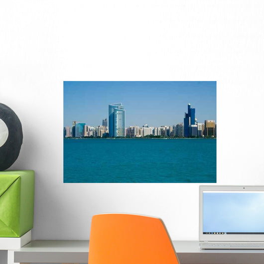 Abu Dhabi Stadt Am Wall Decal