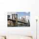 Brooklyn Bridge and Manhattan Wall Decal Design 1