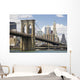Brooklyn Bridge and Manhattan Wall Decal Design 1