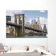 Brooklyn Bridge and Manhattan Wall Decal Design 1