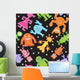 Robot Pattern Wall Decal