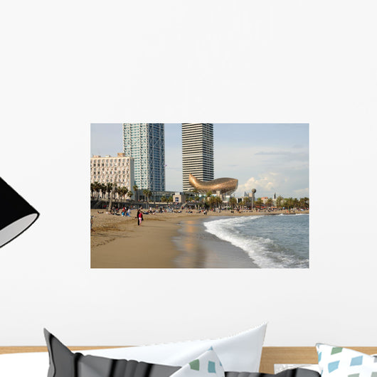 Frank Gehry's Peix D'or Wall Decal