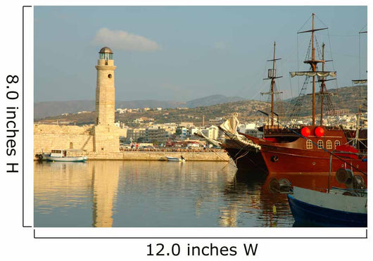 Old Port Rethymnon Wall Decal