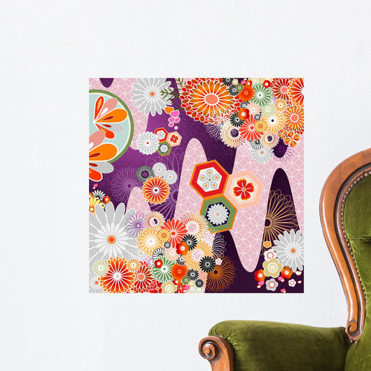 Japanese Pattern Wall Decal