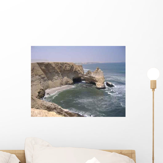 Paracas Rock Formation Wall Decal