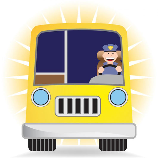 School Bus Wall Decal
