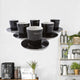 6 Espresso Cups Wall Decal