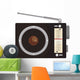 Antique Radio Stereo Icon Wall Decal