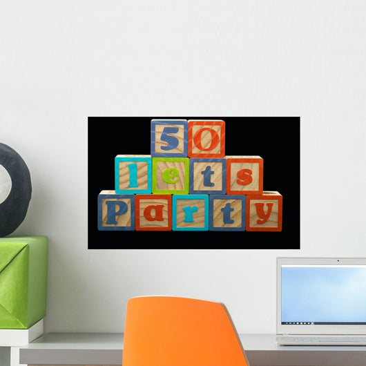 50th Celebration Wall Decal