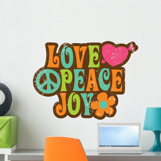 1970s Vintage T-shirt Design Wall Decal