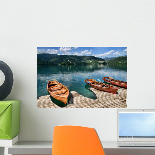Lake Bled Wall Decal Design 2