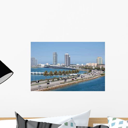 Panorama Rises Wall Decal