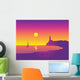 Beautiful Seascape with Lighthouse Wall Decal