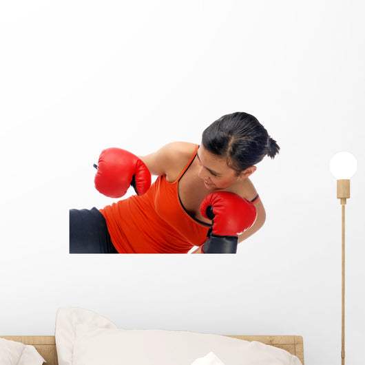 Boxing for Self Defense Wall Decal