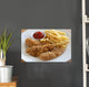 Chicken Strips Wall Decal Design 1