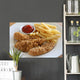 Chicken Strips Wall Decal Design 1