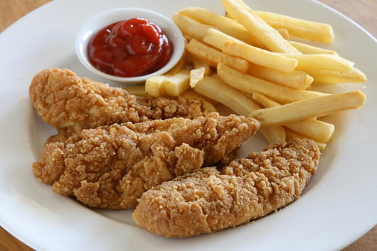 Chicken Strips Wall Decal Design 1