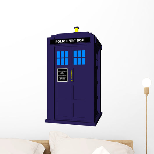 Police Box Wall Decal
