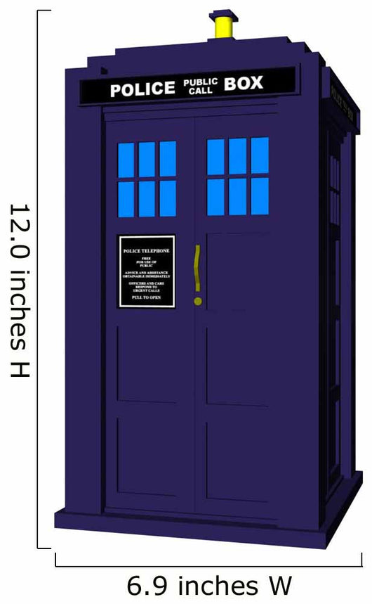 Police Box Wall Decal