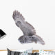 Flying Great Grey Owl Wall Decal