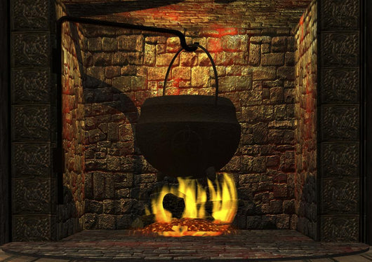 Fire Wall Mural