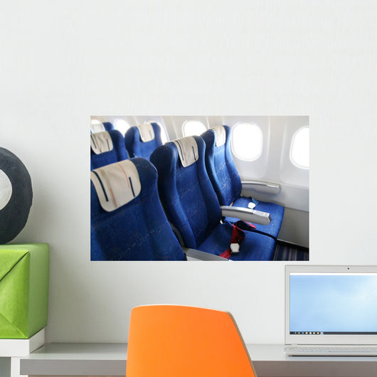 Airplane Interior Wall Decal Design 1
