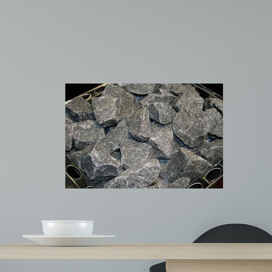 Sauna Stones Wall Decal