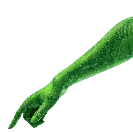 Technology Hand Wall Decal