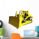 Bulldozer Wall Decal