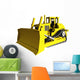 Bulldozer Wall Decal