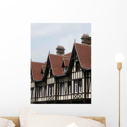 Timbered Houses Champagne-ardennes Wall Decal