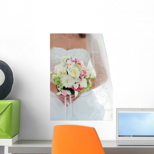 Bridal Bouquet Wall Decal