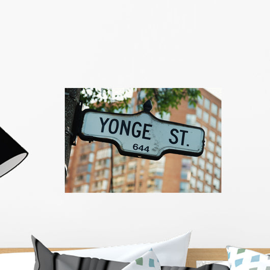 Yonge Street Canada's Most Wall Decal
