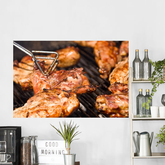 BBQ Wall Decal