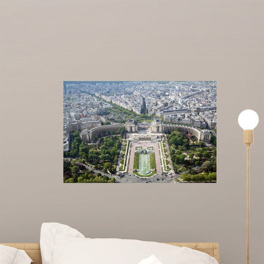 Paris as Seen from Wall Decal