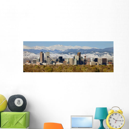 Downtown Denver Colorado Wall Decal
