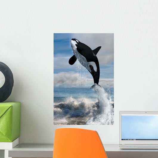 Orca Free Willy Wall Decal