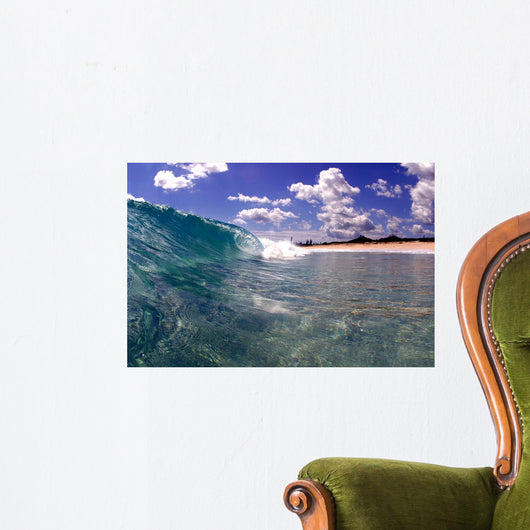 Wave Wall Decal Design 2