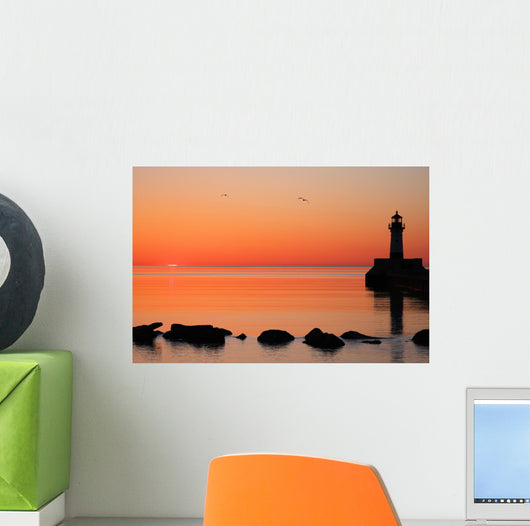 Canal Park Sunrise Wall Decal